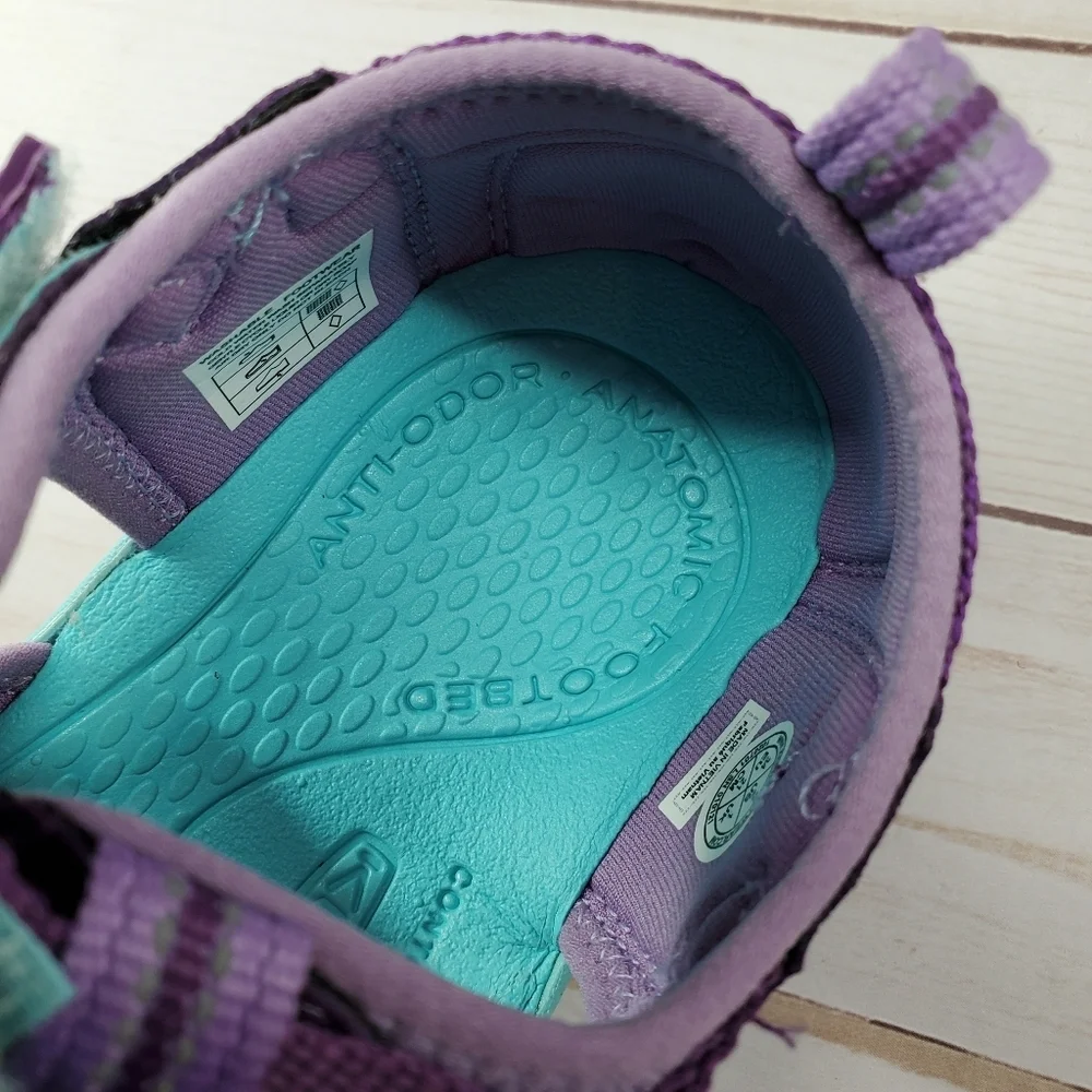 KEEN Youth Size‎ 2 Purple Seacamp II CNX Majesty Tibetan Stone Sandals 1020701